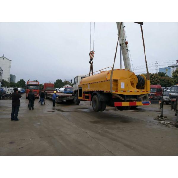 Sewer Cleaning Vacuum Suction Truck 15 Tons 12CBM Sewage Pipeline Treatment
