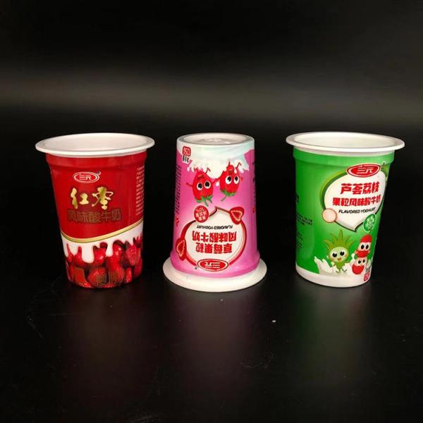 eco friendly plastic cups Plastic Shrink 125ml Ice Cream Container Yogurt Cup