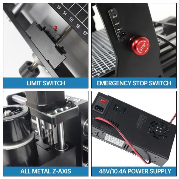 4030 Pro CNC Engraving Machine DIY 2 In 1 3 Axis GRBL Wood Metal Laser Milling