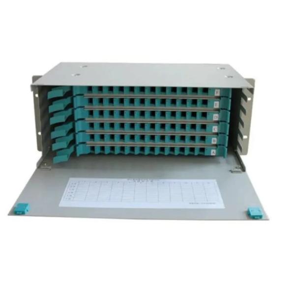 Drawer Type 12 Port 19 inch Idu Idf Rack Mount Sc Fiber Optic Patch Panel ODF for 3G Network