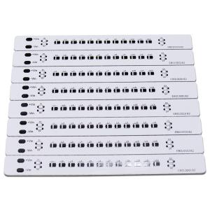 PCB алюминия водителя СИД одетый с финишем погружения HASL ENIG OSP серебряным