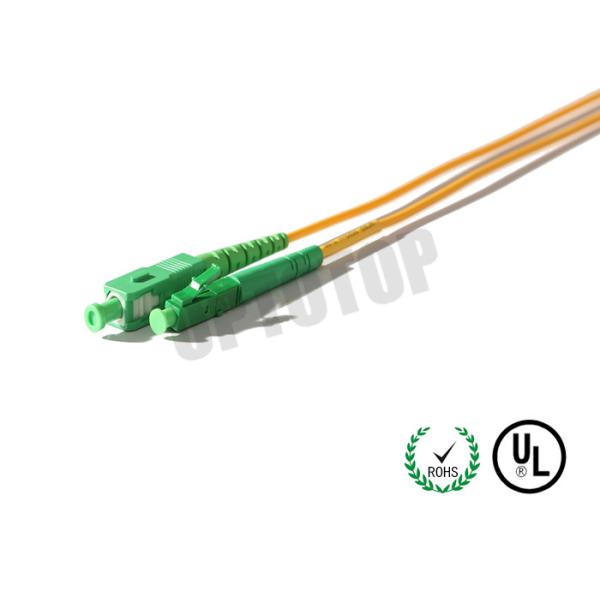 OM1 Duplex Multimode Fiber Optical Pigtail , Distribution Fiber Optic Cable