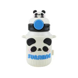 copo de aço inoxidável da garrafa térmica 550ml com tampa do silicone do produto comestível