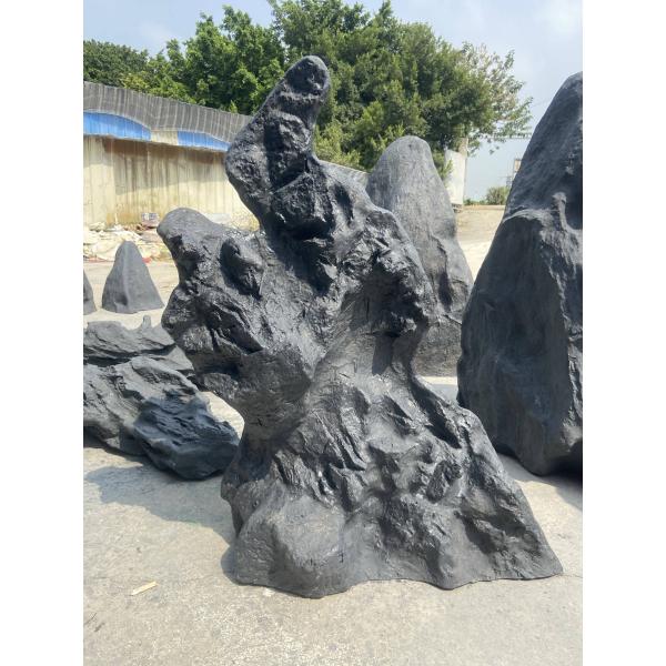 FRP Rockery False Stone Outdoor Garden And Pool Decoration Have Spot
