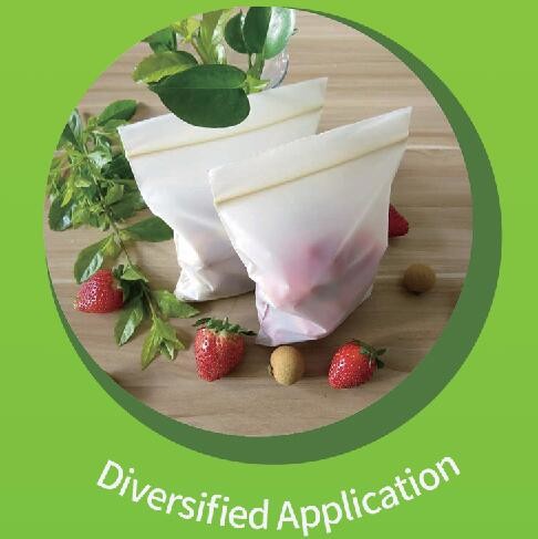 Recyclable Customize Resealable Zipper Bags Invisible Flower Sleeve Packaging