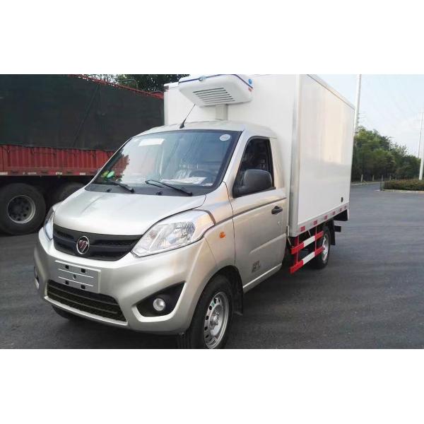 Small Refrigerated Truck Trailer 0.5t-1t Light Freezer Box Truck Cummins / Chaochai Engine