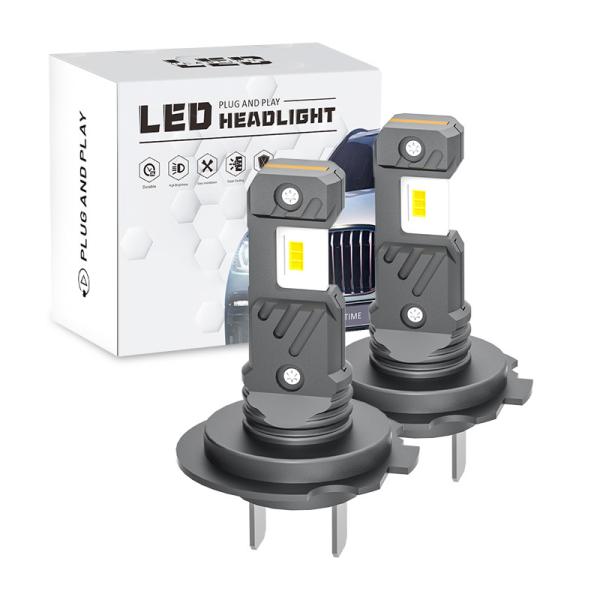 Masters NHC-H7 1/1 con halógeno 60W 6000LM 6063 Aviones Aluminio lámpara delantera LED