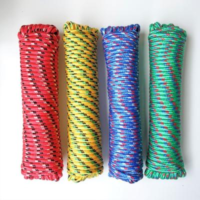 Safty Alta Força 10mm Azul Outdoor Rock Trenzado Poliéster Paracord Cordel de Escalada
