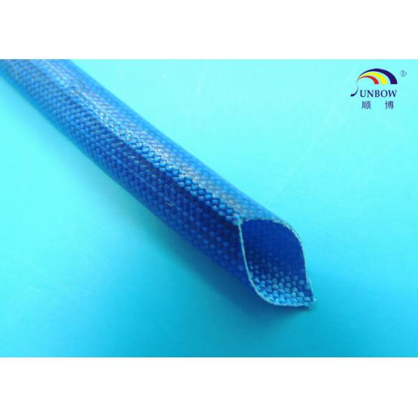 Yellow F Class Acrylic Fiberglass Sleeving Electrical Heat Protection Sleeve