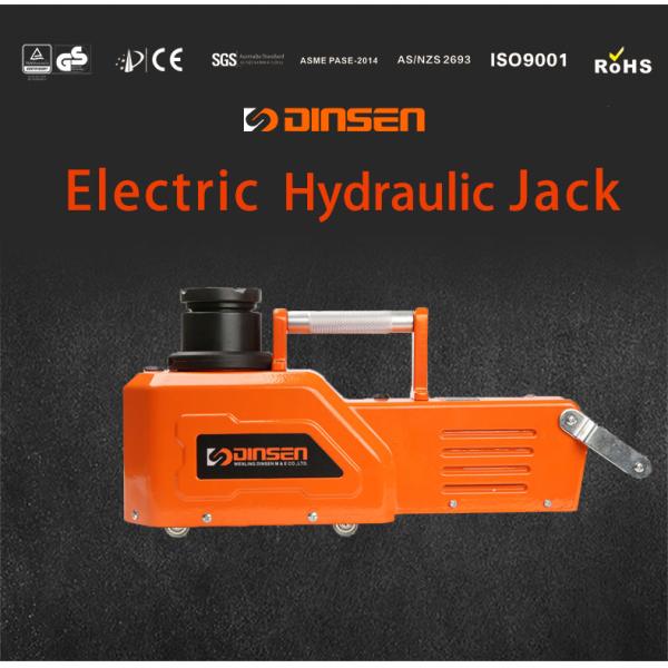 DC 24V 15 Ton Hydraulic Jack , Hydraulic Toe Jack With Safety Valve
