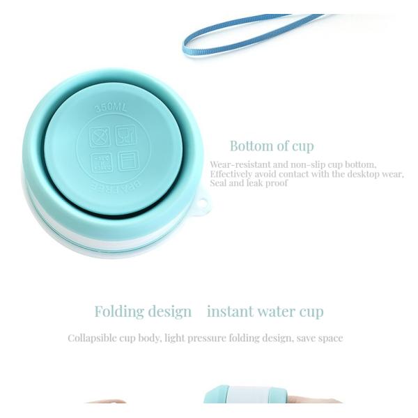 Novel Style Outdoor Folding Water Cup for Sports and Travel Tea Cup Camping Novel Design