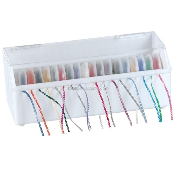 ALS Dental Medical Elastics Orthodontics Orthodontic Ligatures Ties 1040pcs/pk CERTIFICATE ISO Pack 1000pcs/pack