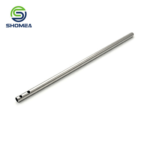 Custom Stainless Steel Round Sealed Tip Tube With Side Hole