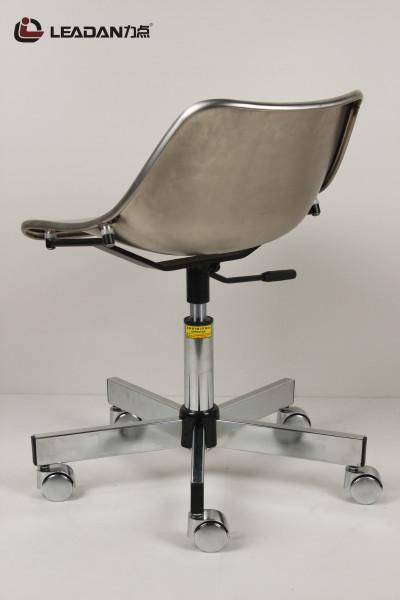 201 Stainless Steel ESD Cleanroom Chairs NO Armrest With Foot Rest Meet 100 Class