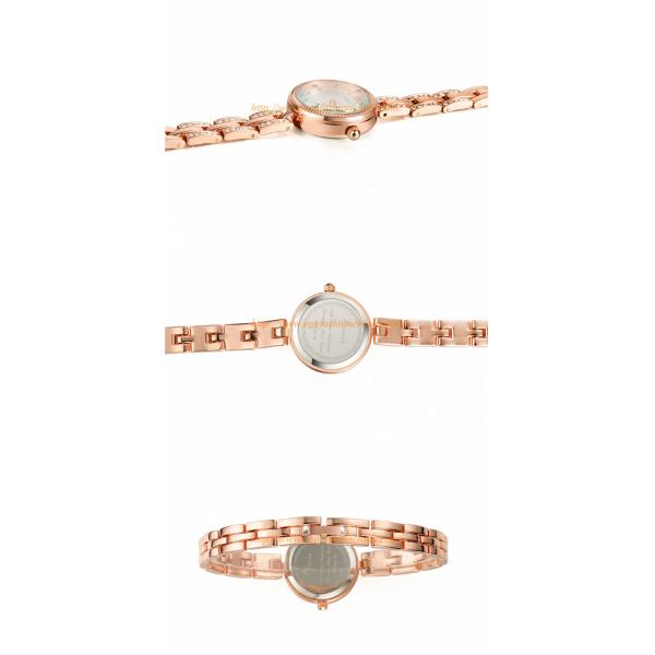 KM04 Rose Gold Black Silver Wristwatch Quartz Analog Watches Luxury Dress Watch Gift Watch