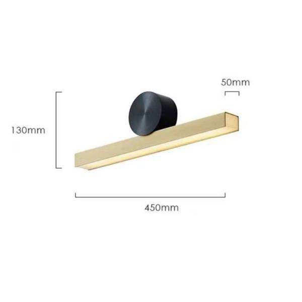 Kids Room Minimalist LED Bedroom Black Wall Lamp Low Voltage Wall Lights