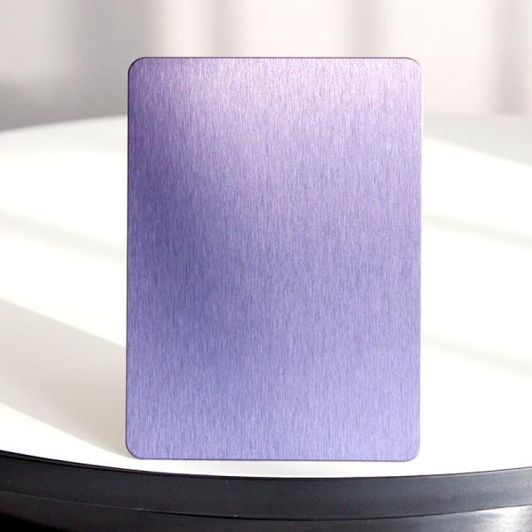 SS304 316 Щетка Сатин No.4 Противоотпечаток пальцев Окончание цвет нержавеющей стали