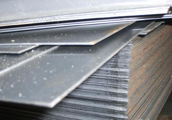 Edge Cutted 1100mm Wide Cold Rolled Sheet Steel , Flat Steel Sheets With Dull Surface