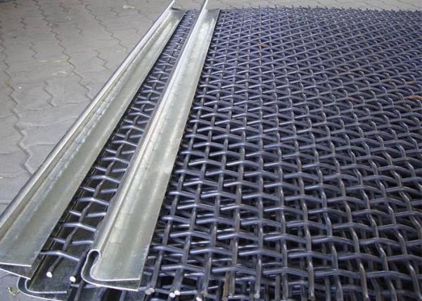 Cuadrados de malla de pantalla vibrante 1 mm-100 mm de apertura de acero de alta resistencia