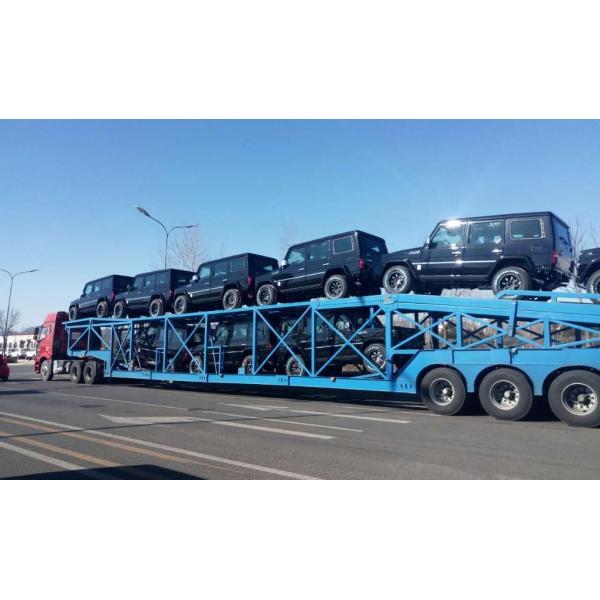 Transport Car Trailer 2 3 Axles 6 Car Carrier 8 10 Units Car Transport Semi Truck Trailer