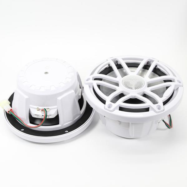 Grandnavi haut-parleurs de 6 pouces pour bateau audio marine avec cône d'injection et bord en caoutchouc et niveau imperméable IPX6