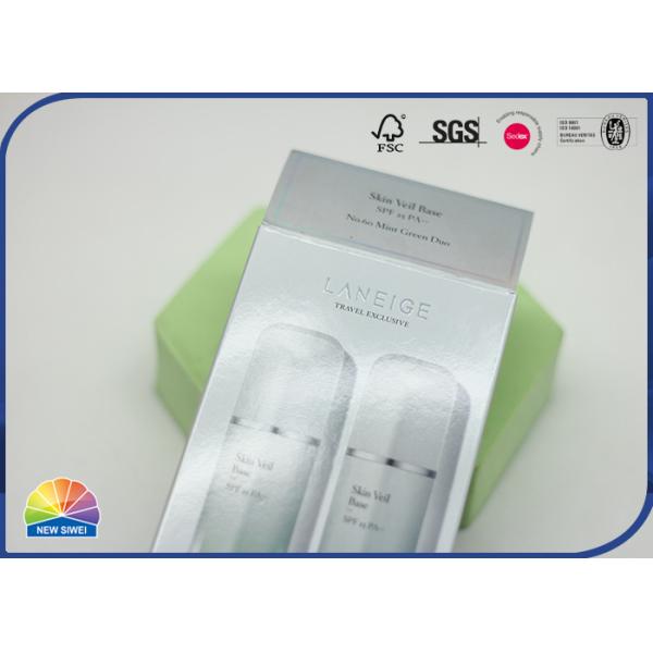 Упаковка коробки бумаги сливк стороны печатания коробки коробки складчатости продуктов заботы кожи маски