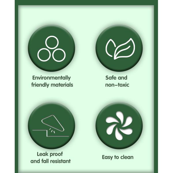 30ml 50% PCR PETG material lotion pump bottle for cosmetic essence Packaging