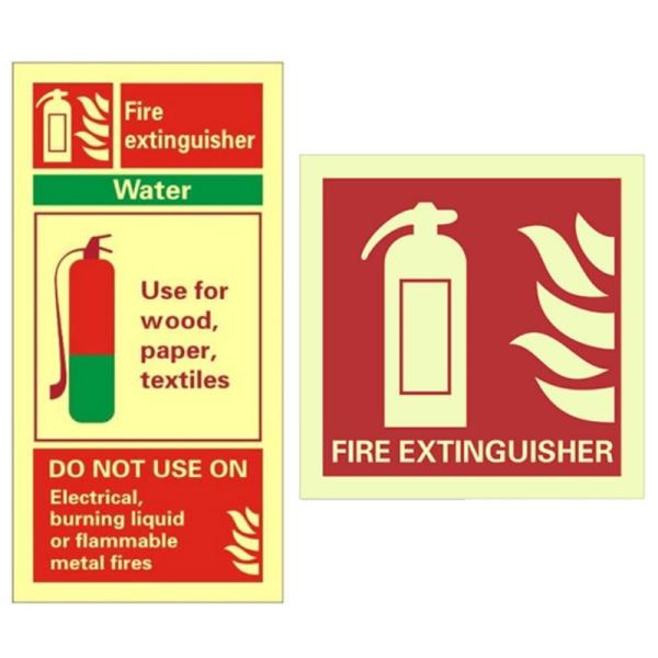 Digital Inkjet Printing Glow In The Dark Film Paper Self Adhesive For IMO Exit Safety Signs