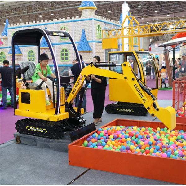 Indoor Outdoor Playground Pleasure Excavator Electric Excavator Machine