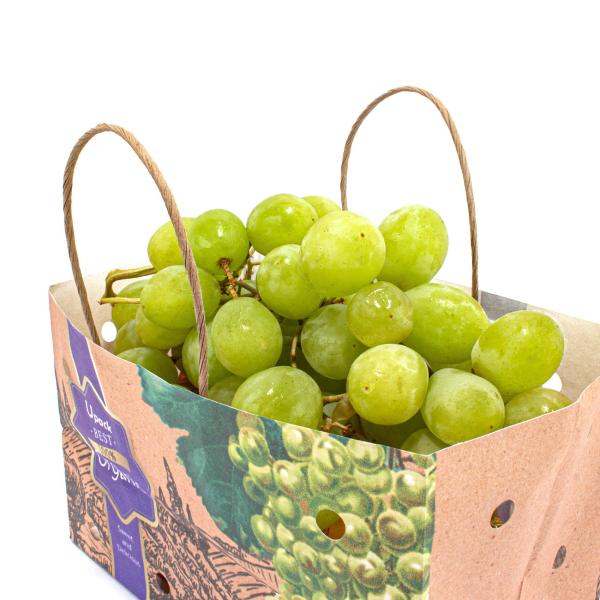 Kraft Paper Bags For Fruits And Vegetables With Paper Twist Rope Handle
