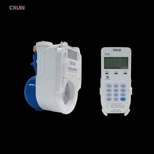 Nigeria Lectura remota pantalla LCD Clase C Precisión Resistente al agua Medidor de agua prepagado