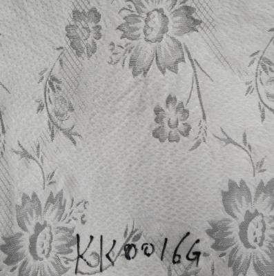 Largura 100% de confecção de malhas da tela 220cm do jacquard do poliéster 180gsm do cinza
