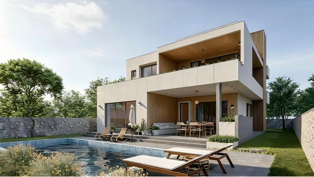 Light Steel Frame Villa with Galvanized Frames for Quick Assembly and 5 Years Warranty | Prefab Steel House