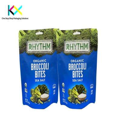 High Barrier Foil UV Ink Rotogravure Printed Pouches Stand Up Zipper Bag