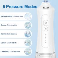 5 modos Flosser de água 360° Rotação Irrigador oral IPX7 impermeável 6 Jet Tips Water Jet Dent Cleaner