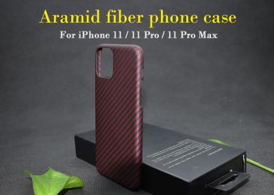 Nenhuma caixa real do telefone da fibra de Aramid do ponto de derretimento para pro máximo do iPhone 11