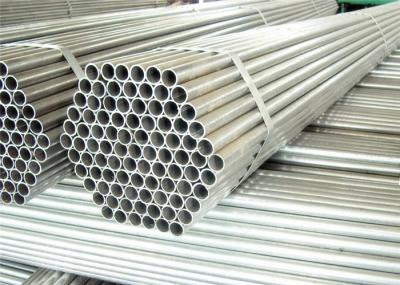 Hot Dipped Round Steel Pipe / GI Pipe Pre Galvanized Steel Pipe Tube 5.8m 6m Length