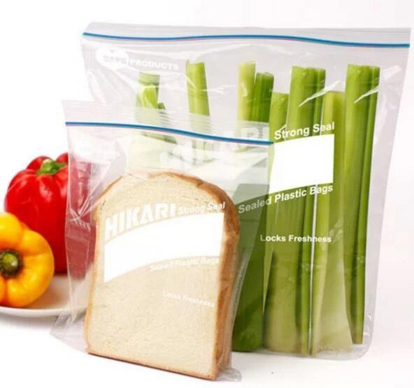 PE double sealed lock good quality bag zipper plastic cheap colorful bag zip, Double zip seal space saver zipper poly ba