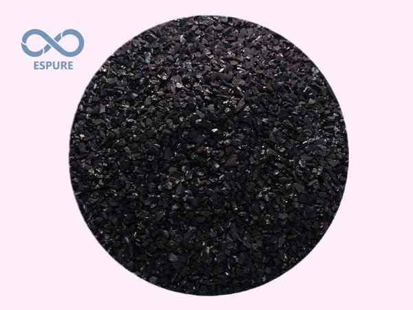 1400mg/g ココナッツ殻活性炭 — 30*50 メッシュ顆粒、バルク、ISO & NSF 認証