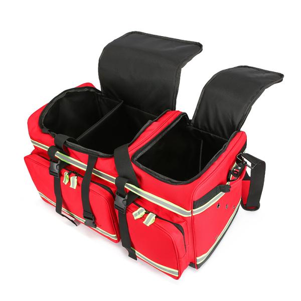 Large Capacity Waterproof Emergency Medical Bag Hand-Carry Epidemic Prevention Rescue Kit 1800D Oxford Fabric