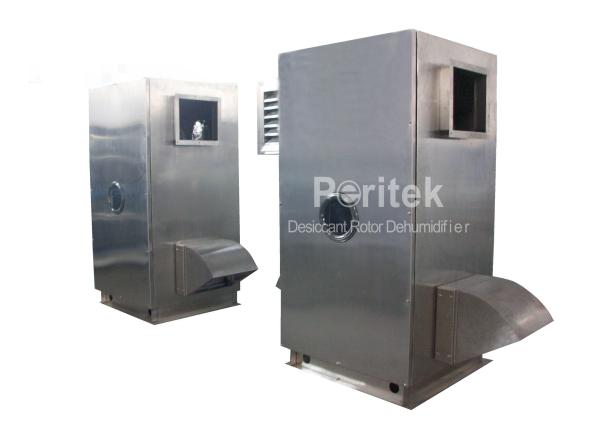 Desiccant Rotor Commercial Grade Dehumidifiers For Food Industry