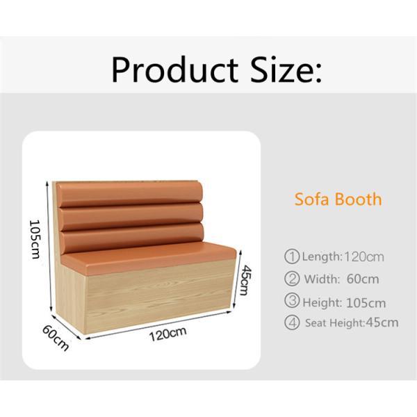 Banquette en forma de 