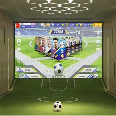 Le jeu de football virtuel interactif.