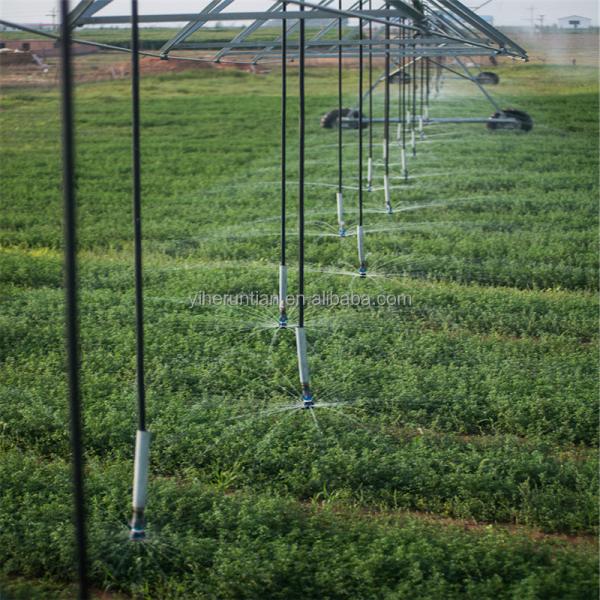 Portable Mobile Control Agricultural Irrigation System 2200 KG Farms Movable Center Pivot Metal Gearbox Bearing Used Sale