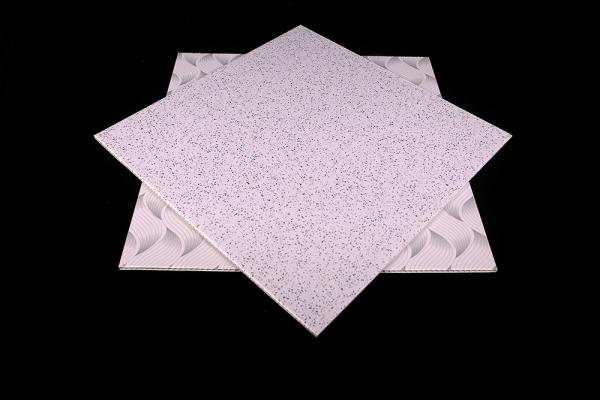 Hot Stamping Surface Pvc Suspended Ceiling Tiles For Office Buildings / Lobbies