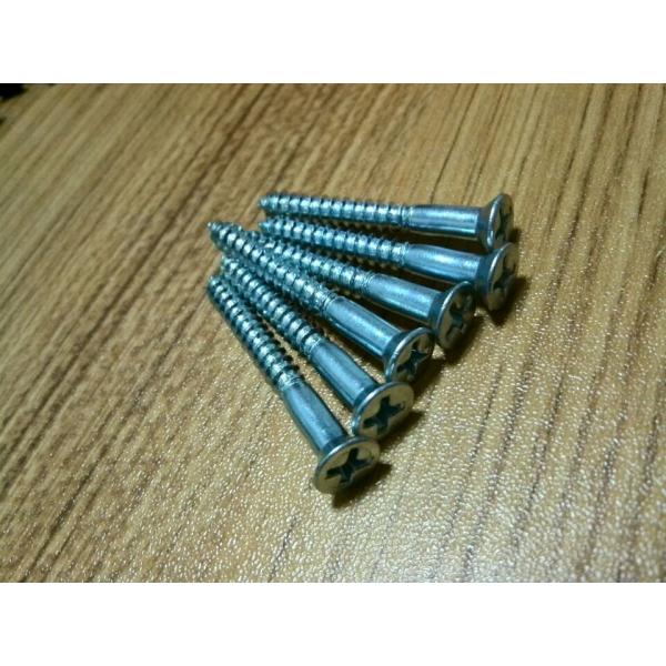 Din7997 Stainless Steel Metal Screws Q195 Cross Recessed Countersunk Head Screw