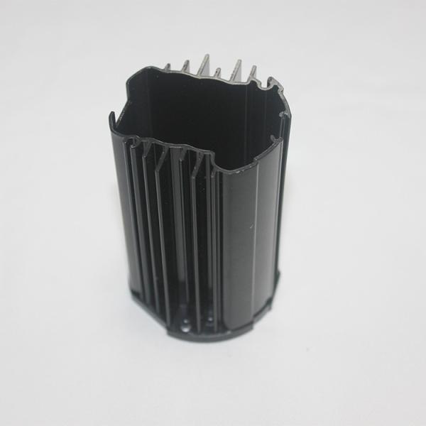 tecnologia de forjadura preta de 5.0mm Pin Fin Heat Sink Cold para luzes conduzidas