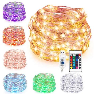 Decorative 200 LED USB String Lights Firefly USB 500LM For Bedroom