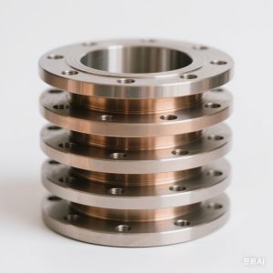 ASME B16.5 C71500 CuNi 70/30 Raised Face Weld Neck Flange, Forged Marine Flange