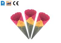 Comprimento multicolorido dos cones 150mm da bolacha do cone de gelado com ângulo de 26 °